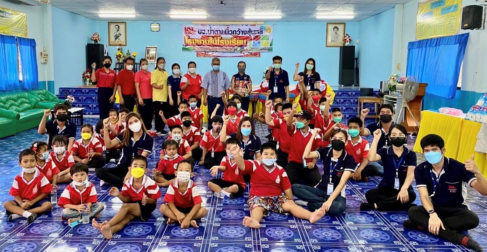 น้ำตาลนิวกว้างสุ้นหลี จัดกิจกรรม “โรงงาน ในโรงเรียน” ครั้งที่ 4