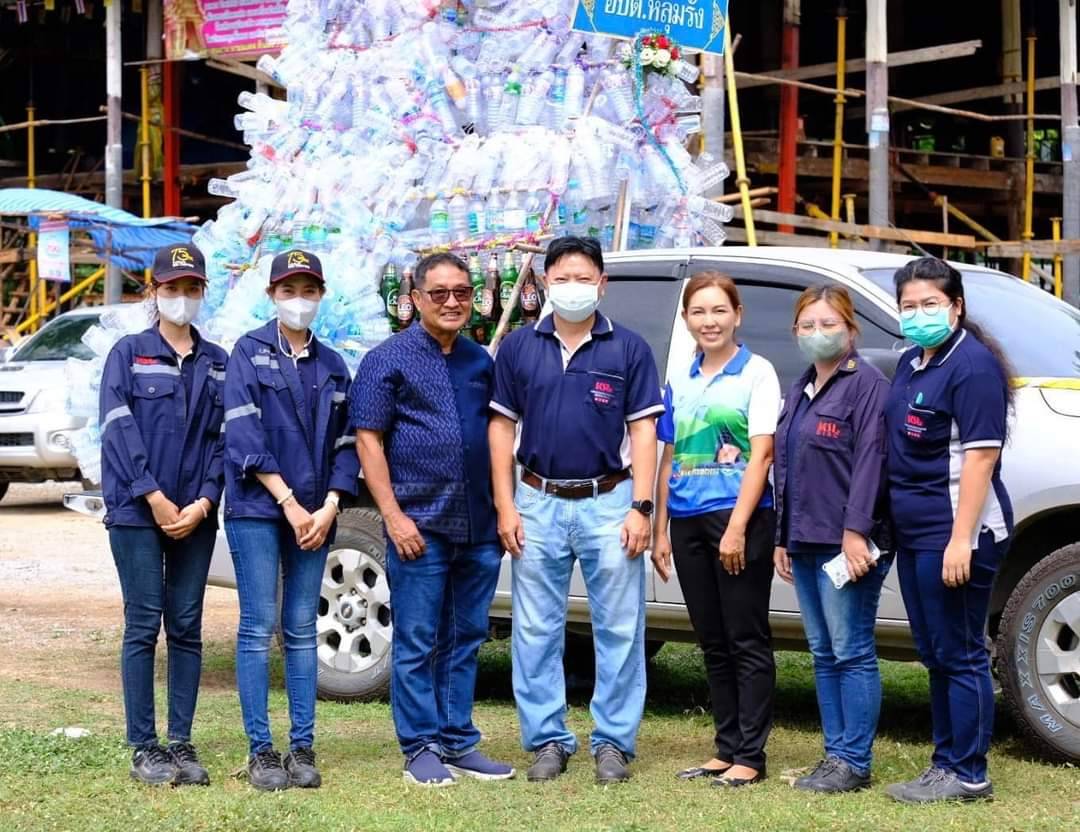 โรงงานน้ำตาลนิวกรุงไทย ร่วมทอดผ้าป่าสามัคคี “เปลี่ยนกองขยะ เป็นกองบุญ ไม่มีทุนก็ทำบุญได้” ครั้งที่ 3