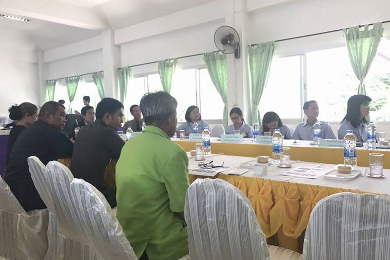 ร่วมการประเมินโรงพยาบาลส่งเสริมสุขภาพบ้านนาดอกไม้ อำเภอวังสะพุง จังหวัดเลย
