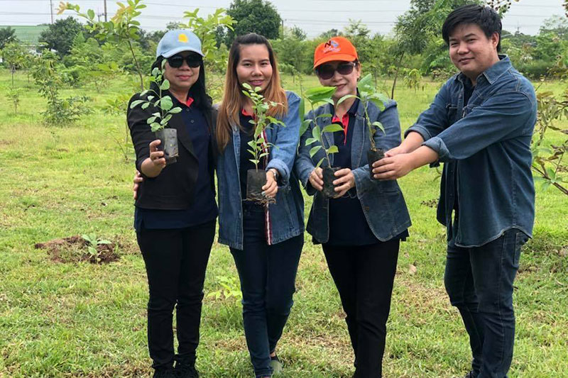 กิจกรรมปลูกต้นไม้เฉลิมพระเกียรติ เนื่องในวันแม่แห่งชาติ ประจำปี 2561
