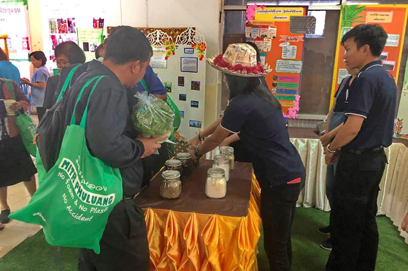 นิทรรศการการบริหารจัดการขยะภายในโรงงาน