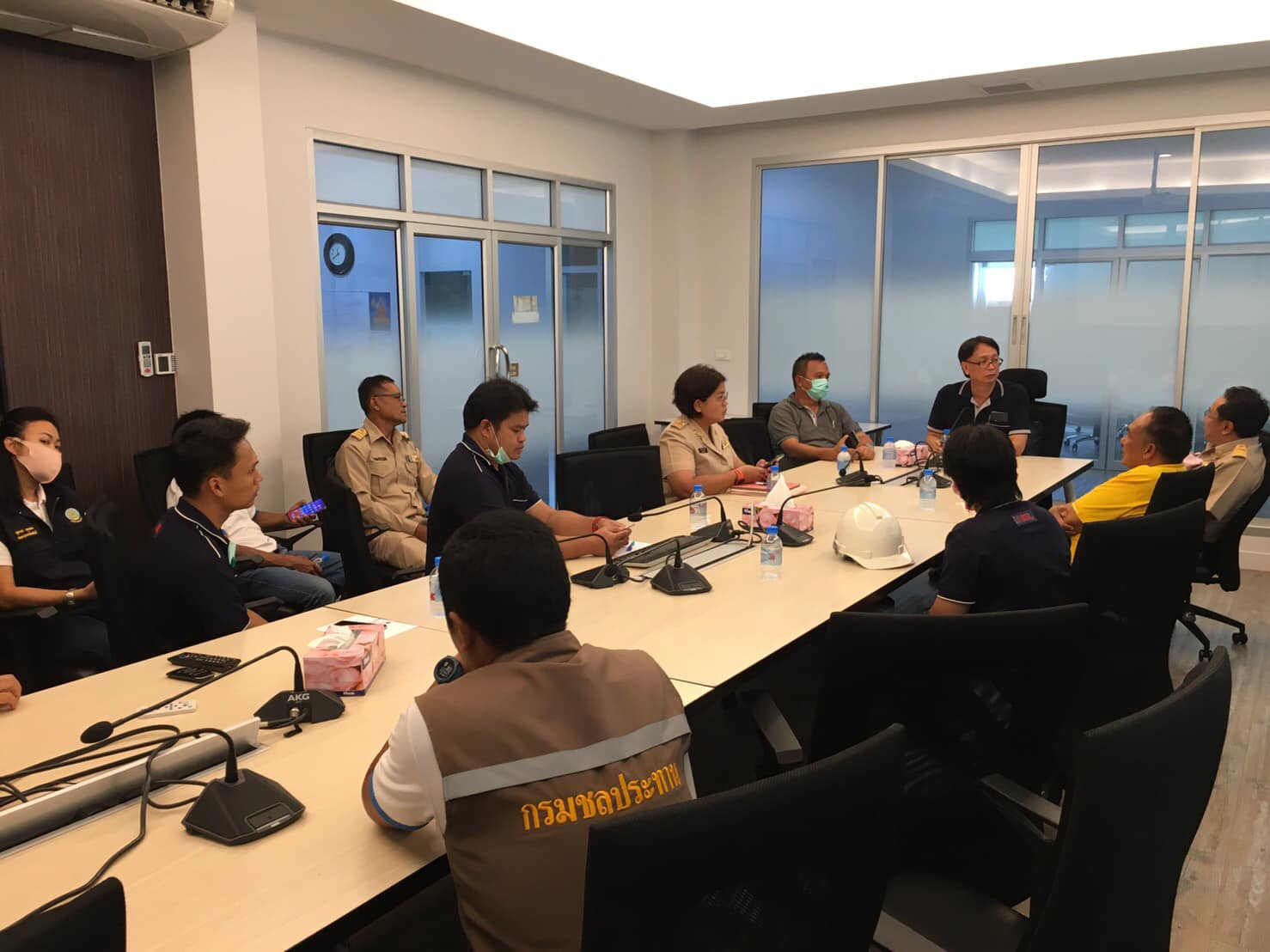 กลุ่มบริษัทน้ำตาลขอนแก่น สาขาน้ำพอง เตรียมความพร้อมการจัดการน้ำโครงการฝายหนองหวาย