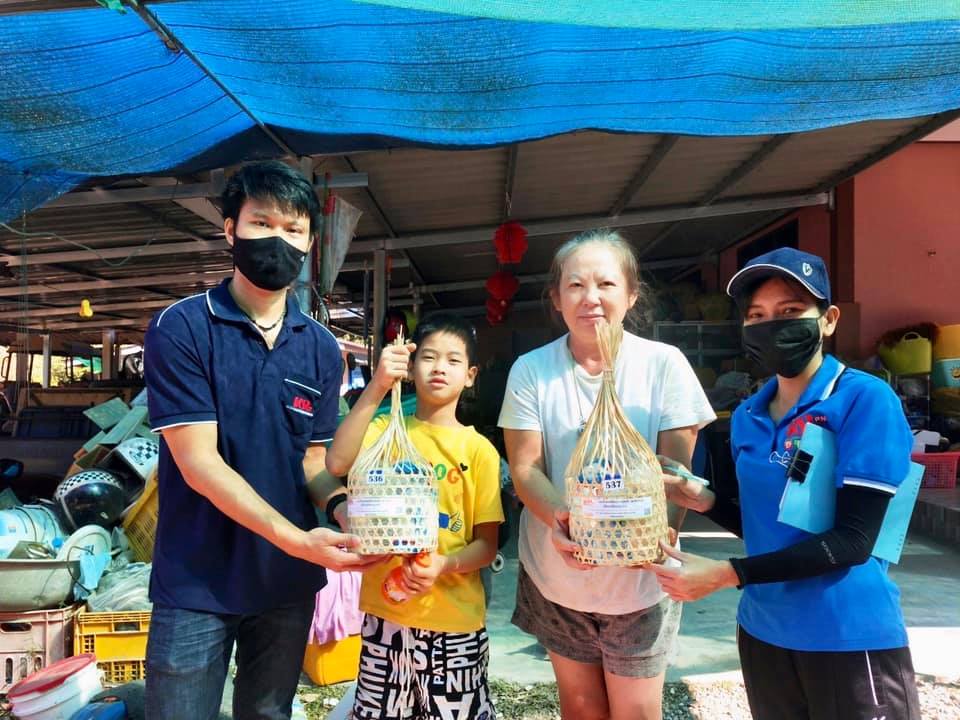 บริษัท น้ำตาลนิวกว้างสุ้นหลี จำกัด ลงพื้นที่ในโครงการแผนสำรวจชุมชนใกล้โรงงาน ครั้งที่ 4/6364
